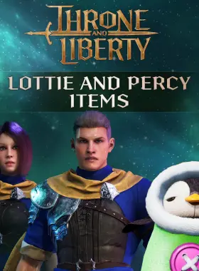 Enhance your THRONE AND LIBERTY experience with the Lottie and Percy Items DLC! This Xbox Series X|S CD Key unlocks exclusive in-game items, allowing you to customize your gameplay and stand 
