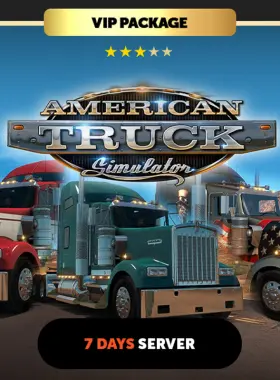 Serveur privé American Truck Simulator 7 jours - Package VIP
