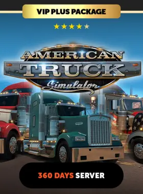 Serveur privé American Truck Simulator 360 jours - Package VIP Plus