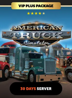 Serveur privé American Truck Simulator 30 jours - Package VIP Plus