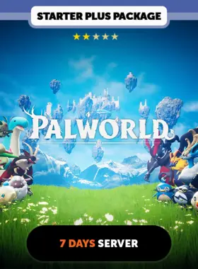 Palworld 7 dagen Private Server - Starter Plus-pakket