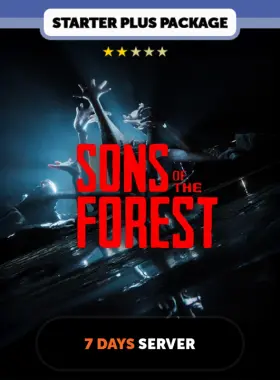 Sons of the Forest 7 dagen privéserver - Starter Plus-pakket