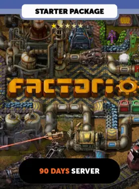 Factorio 90 dagen Private Server - Startpakket