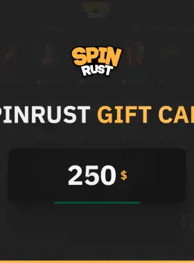 Tarjeta de regalo SPINRUST de 250$