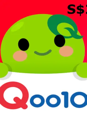 Qoo10 25 新元礼品卡新加坡