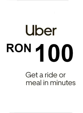 Uber 100 RON RO Gift Card