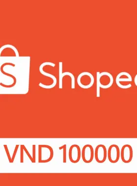 Unlock endless shopping possibilities with the Shopee 100000 VND Gift Card! Perfect for treating yourself or gifting to friends and family, this card allows you to shop for a wide range of pr