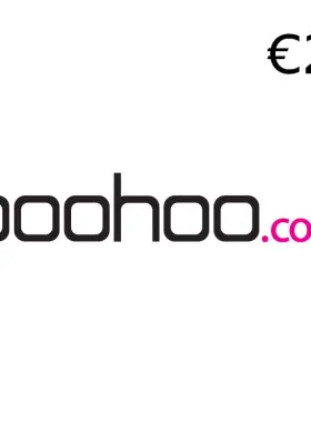 boohoo.com 25 欧元礼品卡德国