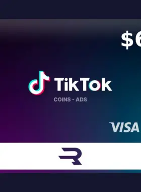 Rewarble TikTok USD 60 Gift Card
