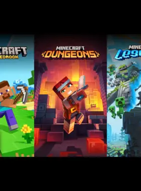 Dive into the ultimate Minecraft experience with the Minecraft Triple Bundle! This bundle includes Minecraft Java & Bedrock Edition, Minecraft Legends, and Minecraft Dungeons, along with 1020