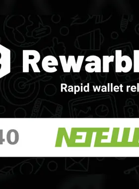 Rewarble Neteller cadeaubon van $40
