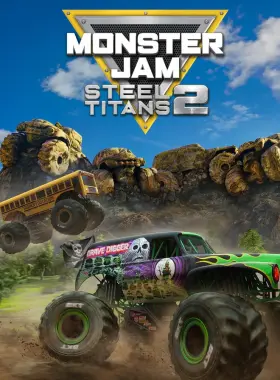 Get ready for more trucks and new worlds in Monster Jam Steel Titans 2! Featuring 38 fan-favorite trucks, five new outdoor worlds, and exciting online multiplayer modes, this game lets you tr