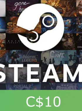 Steam Wallet Card C$10 CA Activation Code