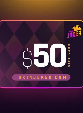 Skinjoker.com Geschenkgutschein im Wert von 50$