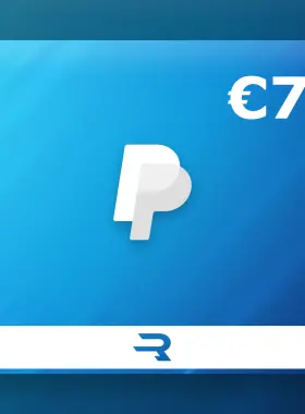 بطاقة هدايا PayPal قابلة للاسترداد بقيمة 70 يورو
