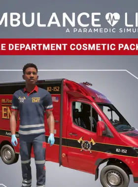 Show your pride for San Pelícano's fire department with this exclusive cosmetic pack for your ambulance and medical gear. Enhance your paramedic experience with unique designs that reflect th