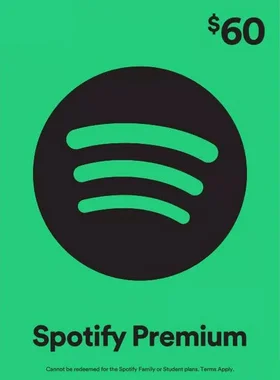 Spotify USA $60