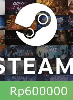 Steam Gift Card Rp600000 ID Activation Code