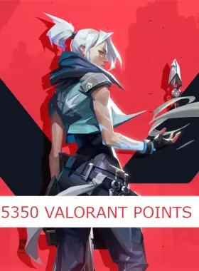 Includes: 5350 Valorant Points VALORANT is your global competitive stage. It’s a 5v5 tac-shooter matchup to plant or defuse the Spike in a one-life-per-round, first to 13 series. More than gu