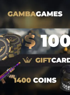 GambaGames Geschenkgutschein im Wert von 1000$