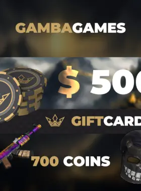 GambaGames Geschenkgutschein im Wert von 500$