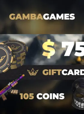 GambaGames $75 Gift Card