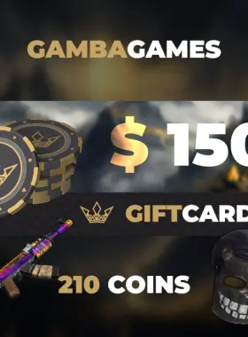 Carte-cadeau GambaGames de 150$