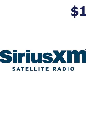 SiriusXM $100 Gift Card US