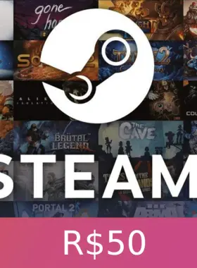 Steam Wallet Card 50 BRL BR Activation Code