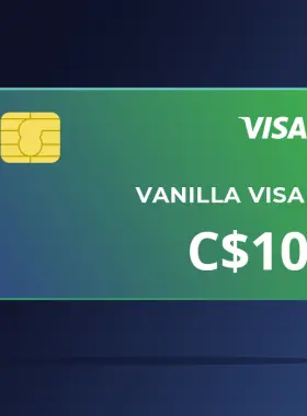 VANILLE VISA C$10 CA