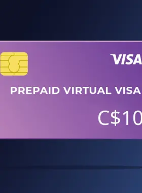 Prepaid Virtual VISA C$10 CA