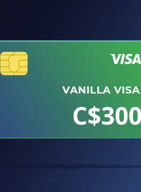 Vanille VISA CA $300