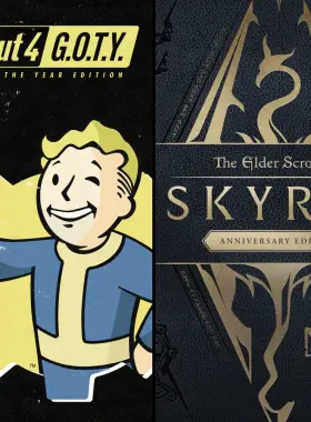 The Elder Scrolls V: Skyrim Anniversary Edition + Fallout 4 G.O.T.Y. US XBOX One / Xbox Series X|S CD Key