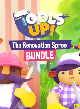 Includes: Base game Tools Up! Garden Party Season Pass Tools Up! - The Renovation Spree Bundle is a set of the world's craziest renovations! Gather a team of up to four players, start your ad