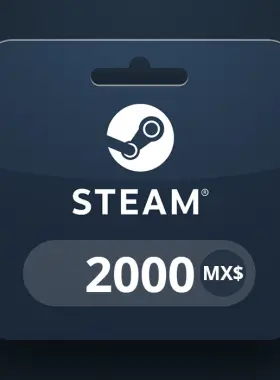 Steam Wallet MXN 2000 Gift Card