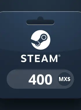 Steam Wallet MXN 400 Gift Card