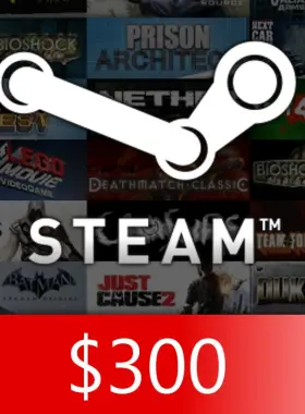 Steam Gift Card $300 HKD Global Activation Code