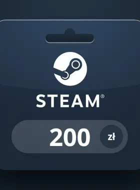 Steam Wallet PLN 200 Gift Card