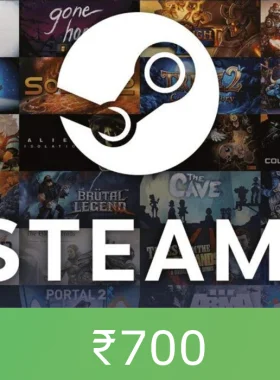 Steam Gift Card ₹700 INR Global Activation Code