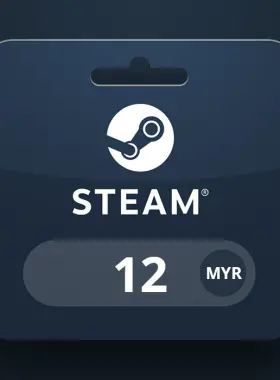 Steam Wallet MYR 12 Gift Card