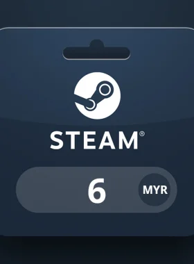 Steam Wallet MYR 6 Gift Card