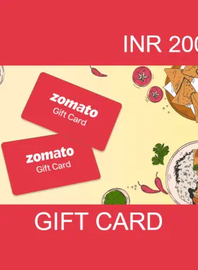 Zomato 2000 INR-Geschenkkarte IN