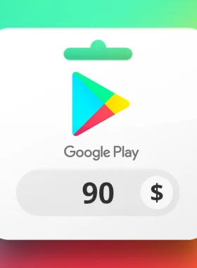 Google Play USD 90 Gift Card US