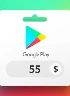 Google Play USD 55 Gift Card US