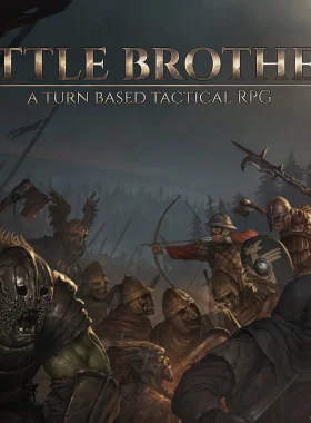 Battle Brothers is a turn based tactical RPG which has you leading a mercenary company in a gritty, low-power, medieval fantasy world. You decide where to go, whom to hire or to fight, what c