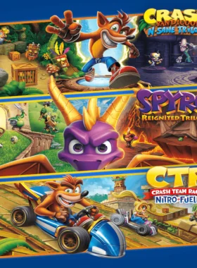 Crash + Spyro Triple Play Bundle AR XBOX One / Xbox Series X|S CD Key