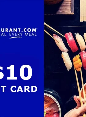 Restaurant.com E-Geschenkkarte im Wert von 10$ US
