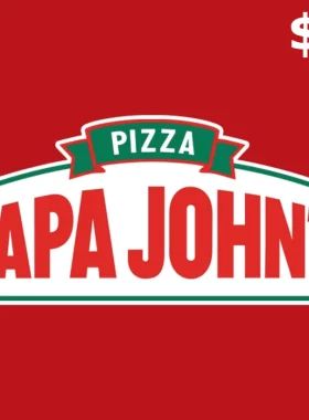 Papa John's 10-Dollar-Geschenkkarte US