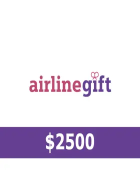 Tarjeta de regalo AirlineGift de 2500$ SG