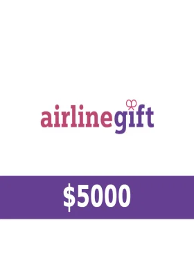 Carte-cadeau AirlineGift de 5000$ SG